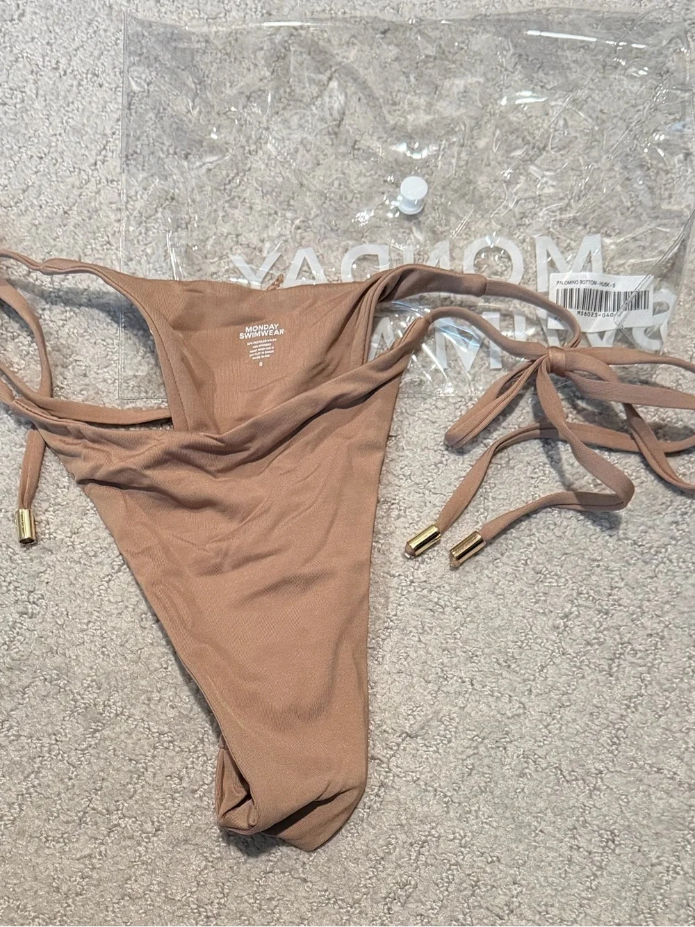 Monday Swimwear Palomino Bottom - Husk - S